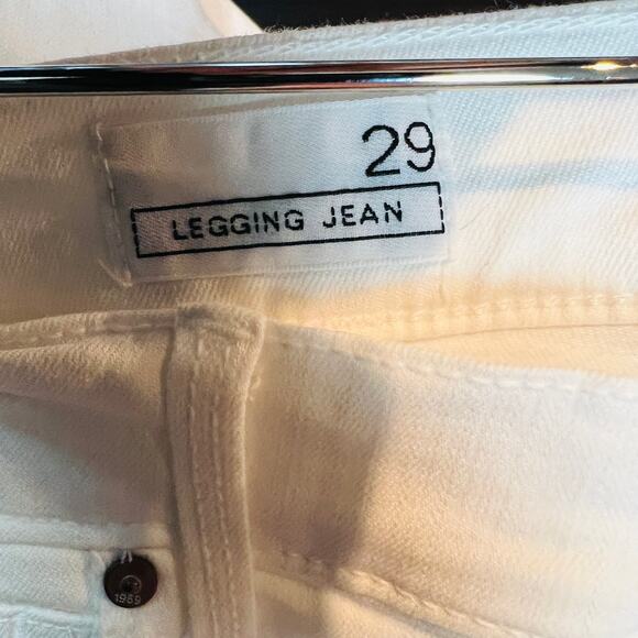 Gap Legging Jeans White Slim Skinny - 29 - Picture 4 of 4